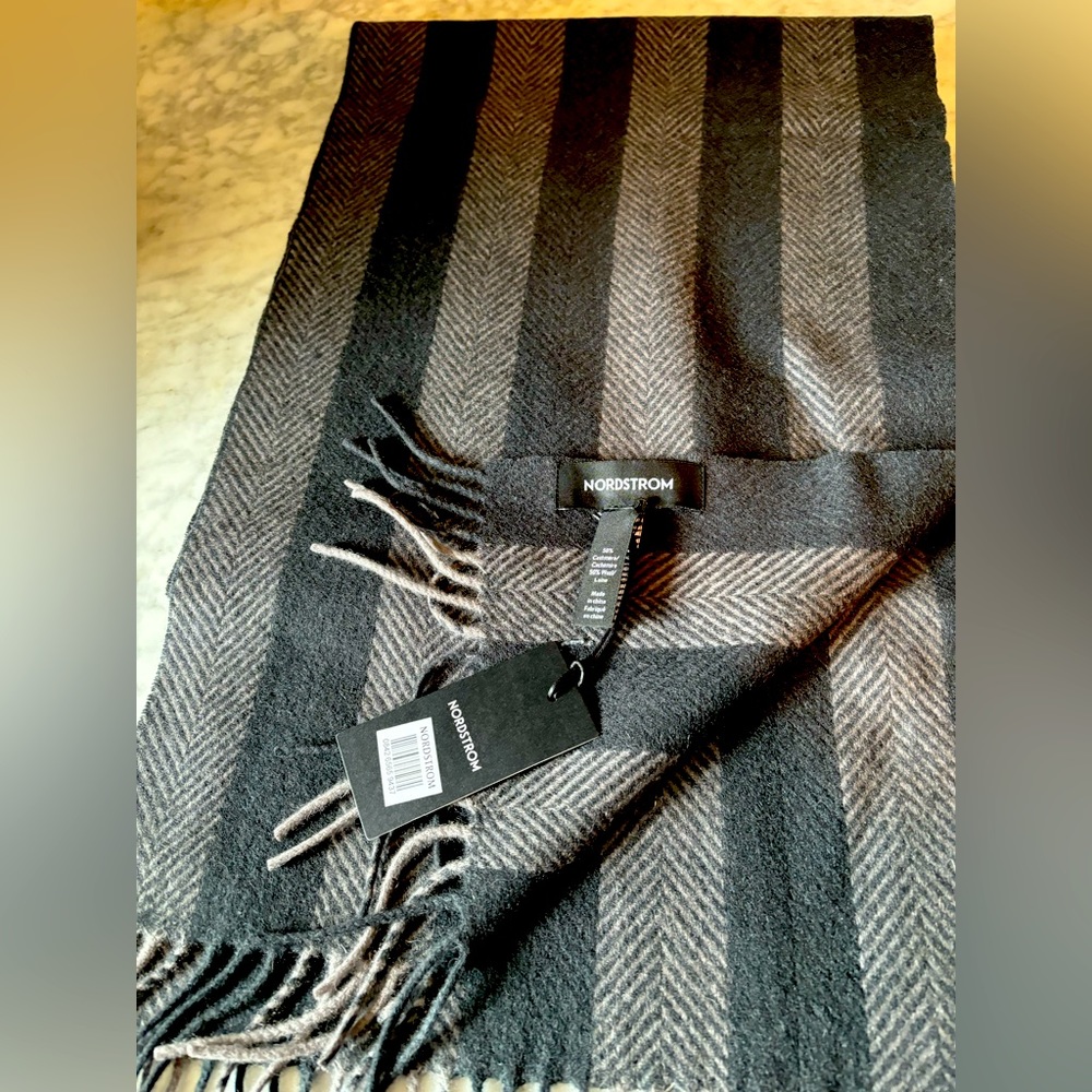 Scarf 12” X 68 “ plus 3” fringe